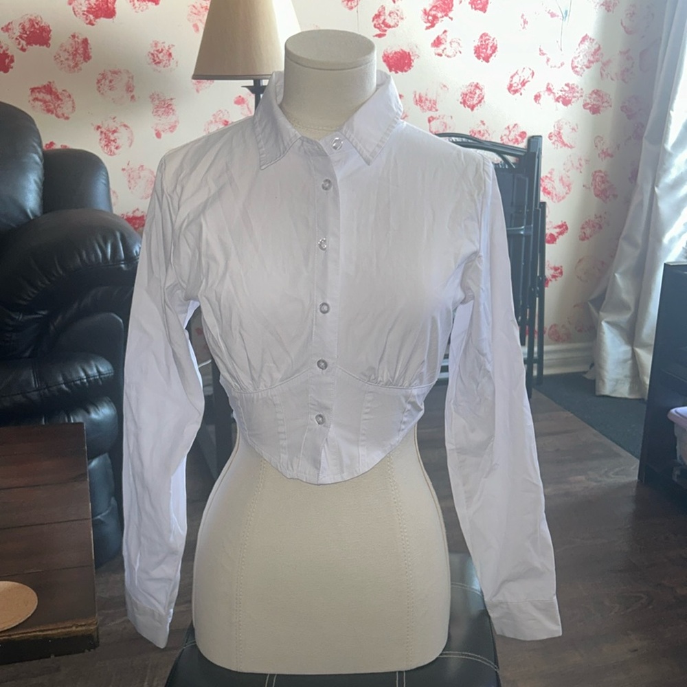 Corset dress shirt
